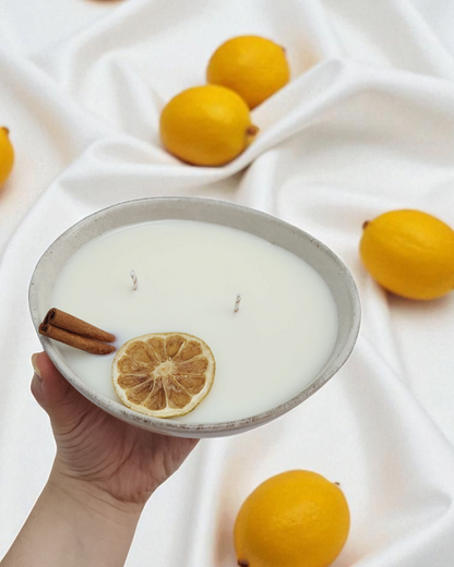 Lemon crime Candle