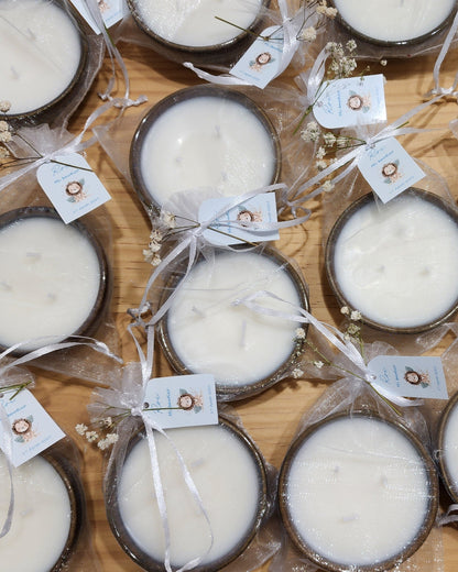 Detalles para invitados: Velas decorativas y aromáticas